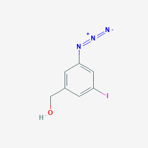 (3-Azido-5-iodophenyl)methanol