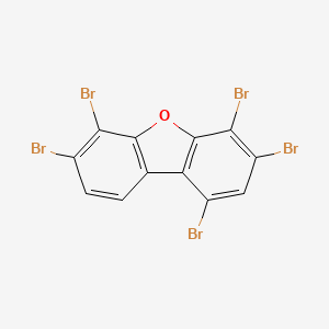 1,3,4,6,7-Pentabromo-dibenzofuran