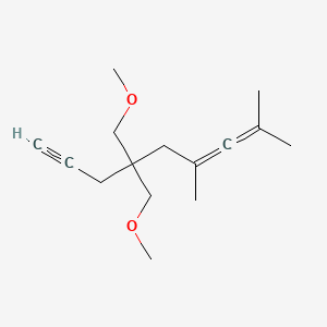 6,7-Nonadien-1-yne, 4,4-bis(methoxymethyl)-6,8-dimethyl-