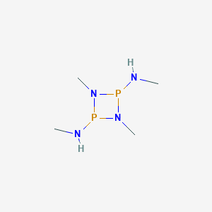 N~2~,N~4~,1,3-Tetramethyl-1,3,2,4-diazadiphosphetidine-2,4-diamine