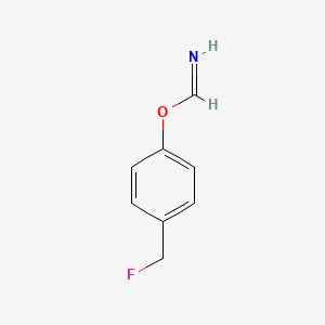 4-(Fluoromethyl)phenyl methanimidate