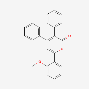 6-(2-Methoxyphenyl)-3,4-diphenyl-2H-pyran-2-one