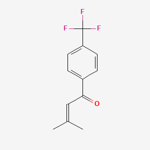 2-Buten-1-one, 3-methyl-1-[4-(trifluoromethyl)phenyl]-