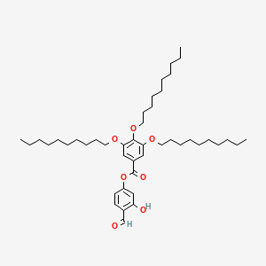 4-Formyl-3-hydroxyphenyl 3,4,5-tris(decyloxy)benzoate