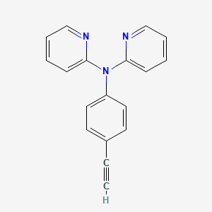 N-(4-Ethynylphenyl)-N-(pyridin-2-yl)pyridin-2-amine