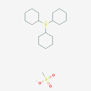 Tricyclohexylsulfanium methanesulfonate