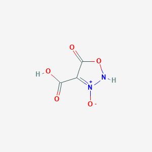 3,5-Dioxo-2,5-dihydro-1,2,3lambda~5~-oxadiazole-4-carboxylic acid