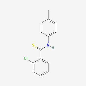 Benzenecarbothioamide, 2-chloro-N-(4-methylphenyl)-