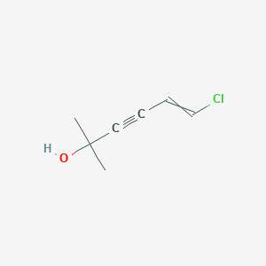 6-Chloro-2-methylhex-5-en-3-yn-2-ol