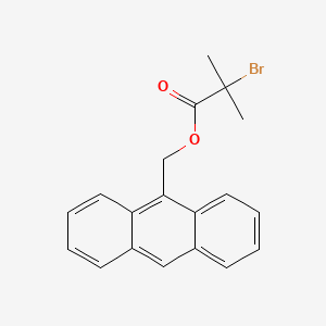 (Anthracen-9-YL)methyl 2-bromo-2-methylpropanoate