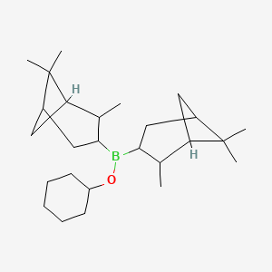 Cyclohexyl bis(2,6,6-trimethylbicyclo[3.1.1]heptan-3-yl)borinate