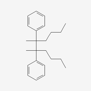 Benzene, 1,1'-(1,2-dibutyl-1,2-dimethyl-1,2-ethanediyl)bis-