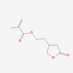 2-(5-Oxooxolan-3-yl)ethyl 2-methylprop-2-enoate