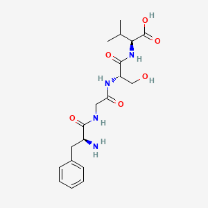 L-Valine, L-phenylalanylglycyl-L-seryl-