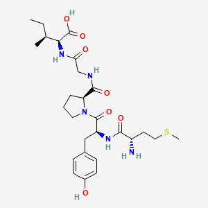 L-Methionyl-L-tyrosyl-L-prolylglycyl-L-isoleucine