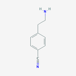 molecular formula C9H10N2 B142340 4-(2-Aminoethyl)benzonitrile CAS No. 132224-93-2