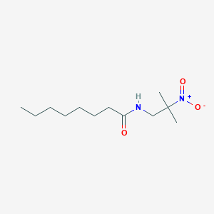 N-(2-Methyl-2-nitropropyl)octanamide