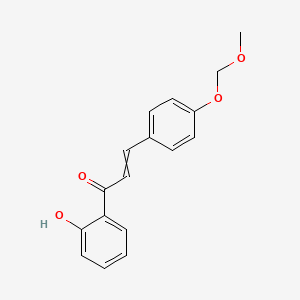 1-(2-Hydroxyphenyl)-3-[4-(methoxymethoxy)phenyl]prop-2-en-1-one