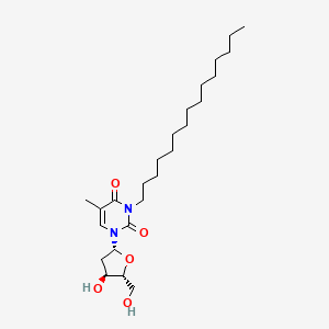 B14234142 3-Pentadecylthymidine CAS No. 521277-48-5