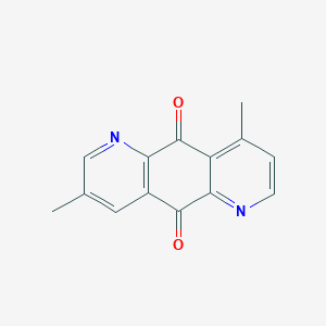 3,9-Dimethylpyrido[2,3-g]quinoline-5,10-dione