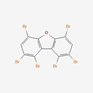 1,2,4,6,8,9-Hexabromodibenzo[b,d]furan