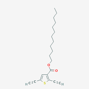 Dodecyl 2,5-diethynylthiophene-3-carboxylate