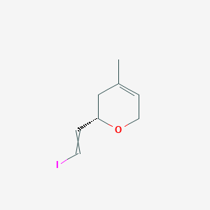 (2S)-2-(2-Iodoethenyl)-4-methyl-3,6-dihydro-2H-pyran