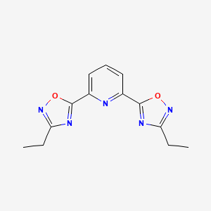 2,6-Bis(3-ethyl-1,2,4-oxadiazol-5-yl)pyridine