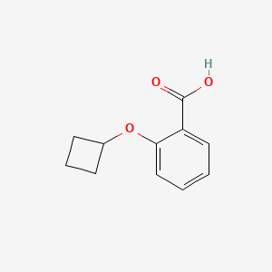 B1423443 2-Cyclobutoxybenzoic acid CAS No. 1275723-72-2