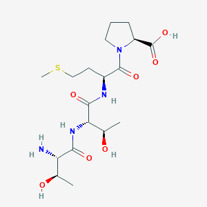 L-Threonyl-L-threonyl-L-methionyl-L-proline