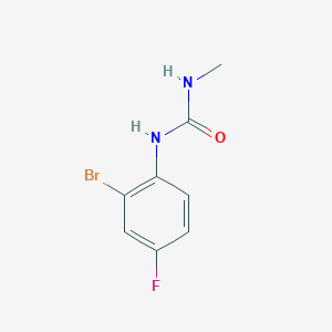 N-(2-Bromo-4-fluorophenyl)-N'-methylurea