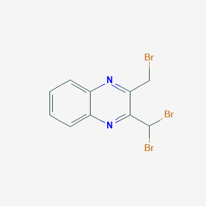 2-(Bromomethyl)-3-(dibromomethyl)quinoxaline