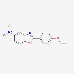 2-(4-Ethoxyphenyl)-5-nitro-1,3-benzoxazole