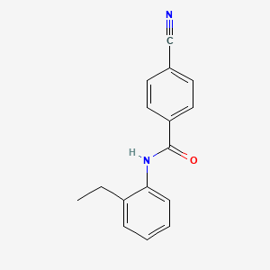 4-cyano-N-(2-ethylphenyl)benzamide