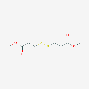 B1423474 Methyl 3-[(3-methoxy-2-methyl-3-oxopropyl)disulfanyl]-2-methylpropanoate CAS No. 25055-41-8