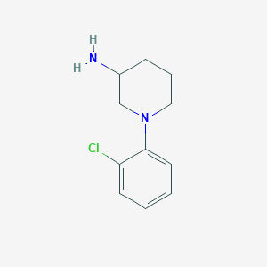 B1423475 1-(2-Chlorophenyl)piperidin-3-amine CAS No. 1250430-03-5