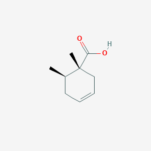 (1R,6R)-1,6-dimethylcyclohex-3-ene-1-carboxylic acid