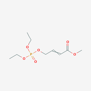 Methyl 4-[(diethoxyphosphoryl)oxy]but-2-enoate