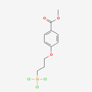 Methyl 4-[3-(trichlorosilyl)propoxy]benzoate