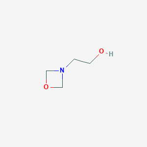 molecular formula C4H9NO2 B14234787 2-(1,3-Oxazetidin-3-yl)ethan-1-ol CAS No. 266302-51-6