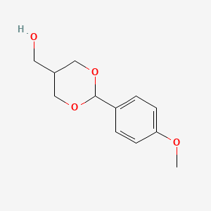 [2-(4-Methoxyphenyl)-1,3-dioxan-5-yl]methanol