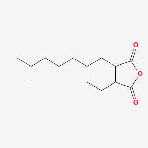 5-(4-Methylpentyl)hexahydro-2-benzofuran-1,3-dione