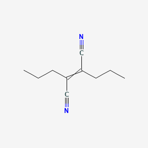 2,3-Dipropylbut-2-enedinitrile