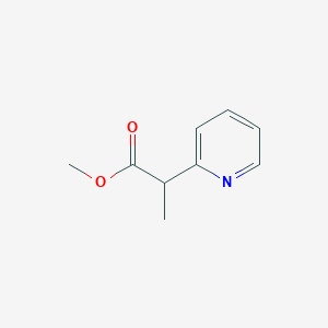 molecular formula C9H11NO2 B1423487 2-(吡啶-2-基)丙酸甲酯 CAS No. 21883-27-2