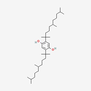 2,5-Bis(2,6,10-trimethylundecan-2-YL)benzene-1,4-diol