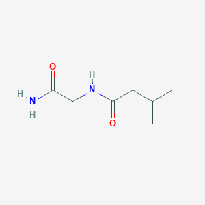 Butanamide, N-(2-amino-2-oxoethyl)-3-methyl-