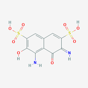 4,6-Dihydroxy-3,5-diimino-3,5-dihydronaphthalene-2,7-disulfonic acid