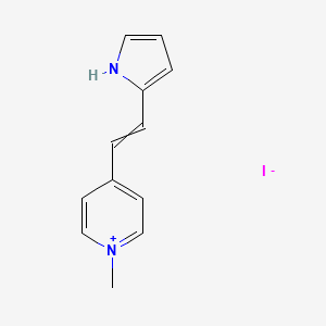 1-Methyl-4-[2-(1H-pyrrol-2-yl)ethenyl]pyridin-1-ium iodide