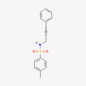 Benzenesulfonamide, 4-methyl-N-(3-phenyl-2-propynyl)-