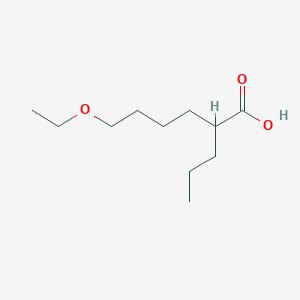 6-Ethoxy-2-propylhexanoic acid